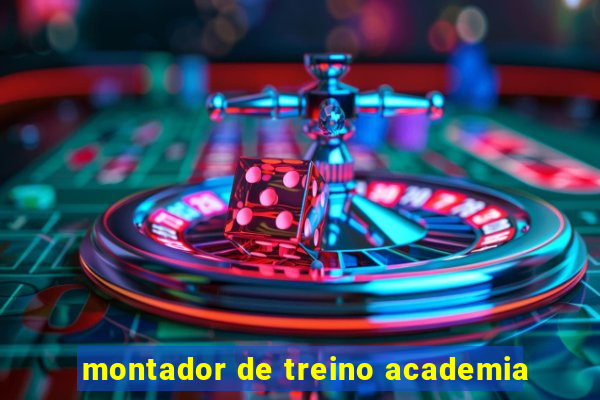 montador de treino academia